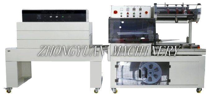 QL5545(A)+ BS-D4520 Automatic L-type sealer & shrink tunnel
